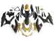 Carenados Moto Suzuki GSXR 600 / GSXR 750 2008-2010 - Negro Mate Blanco Oro Fabricantes