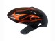 Carenados Moto Suzuki GSXR 600 / GSXR 750 2008-2010 - Negro Brillante Naranja Llama Fabricantes