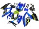 Carenados Moto Suzuki GSXR 600 / GSXR 750 2008-2010 - Azul Fluorescent Verde Tiburón Fabricantes