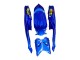 Carenados Moto Suzuki GSXR 600 / GSXR 750 2008-2010 - Azul Fluorescent Verde Tiburón Fabricantes