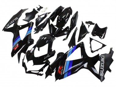 Carenados Moto Suzuki GSXR 600 / GSXR 750 2008-2010 - Negro Brillante Azul Fabricantes