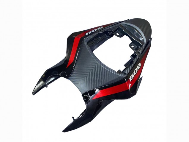 Carenados Moto Suzuki GSXR 600 / GSXR 750 2011-2024 - Negro Brillante Falsificado FibraCarbono Plata Rojo Fabricantes