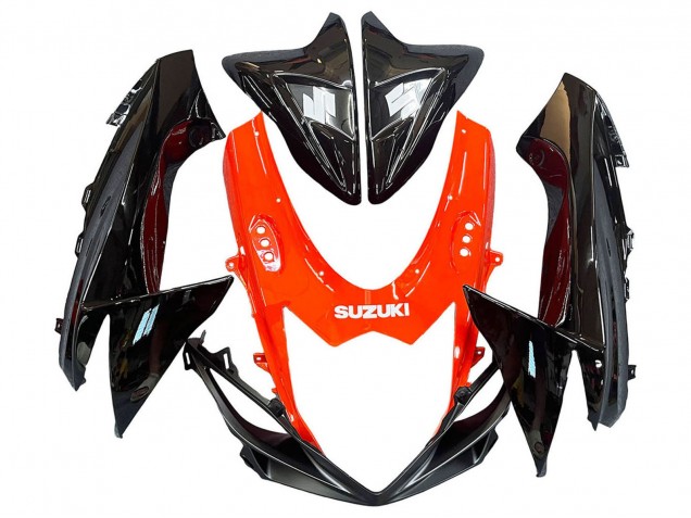 Kits Carenados Moto Suzuki GSXR 600 / GSXR 750 2011-2024 - Rojo Negro Brillante Fabricantes