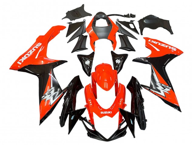 Kits Carenados Moto Suzuki GSXR 600 / GSXR 750 2011-2024 - Rojo Negro Brillante Fabricantes