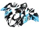 Carenados Moto Suzuki GSXR 600 / GSXR 750 2011-2024 - Negro Brillante Azul Claro Fabricantes