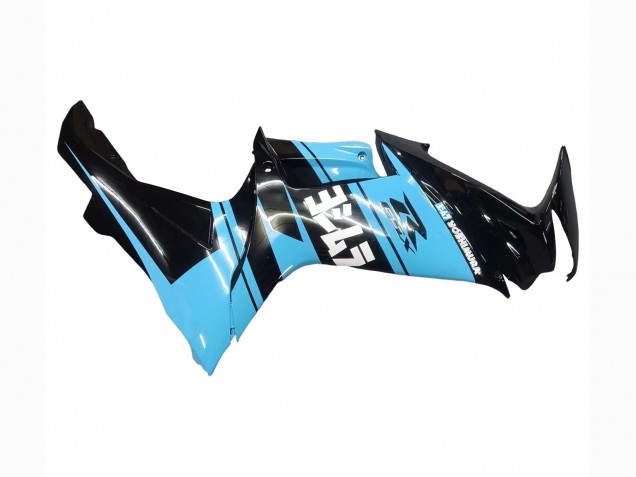 Carenados Moto Suzuki GSXR 600 / GSXR 750 2011-2024 - Negro Brillante Azul Claro Fabricantes