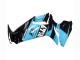 Carenados Moto Suzuki GSXR 600 / GSXR 750 2011-2024 - Negro Brillante Azul Claro Fabricantes