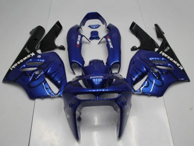 Carenados Moto Kawasaki ZX9R 1994-1997 - Azul Negro Llama Fabricantes