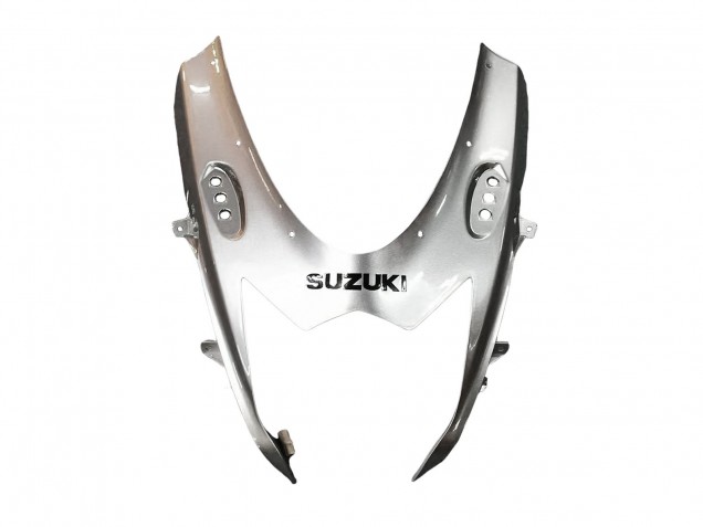 Carenado Moto Suzuki GSXR 600 / GSXR 750 2011-2024 - Negro Brillante Plata Fabricantes