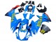 Carenados Moto Suzuki GSXR 600 / GSXR 750 2011-2024 - Azul Oro Rojo Negro Rizla Fabricantes