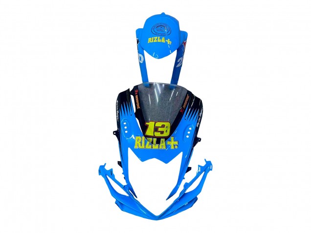 Carenados Moto Suzuki GSXR 600 / GSXR 750 2011-2024 - Azul Oro Rojo Negro Rizla Fabricantes