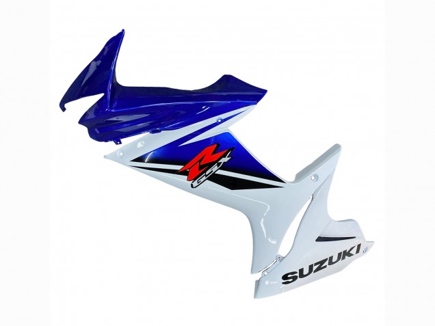 Carenado Moto Suzuki GSXR 600 / GSXR 750 2011-2024 - Blanco Azul Rojo Fabricantes