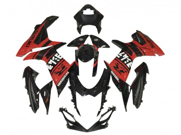 Carenado Moto Suzuki GSXR 600 / GSXR 750 2011-2024 - Azul Blanco Negro Fabricantes