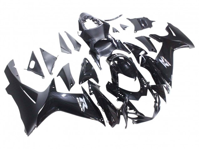 Carenados Moto Suzuki GSXR 600 / GSXR 750 2011-2024 - Negro Brillante Negro Mate Blanco Calcomanía Fabricantes