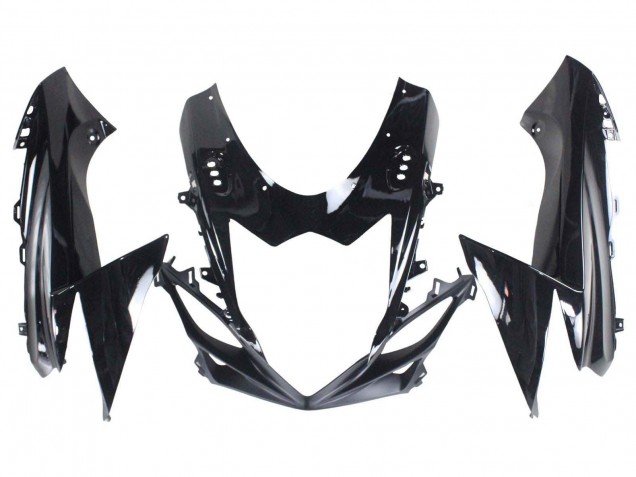 Carenados Moto Suzuki GSXR 600 / GSXR 750 2011-2024 - Negro Brillante Negro Mate Blanco Calcomanía Fabricantes
