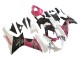 Carenados Moto Suzuki GSXR 600 / GSXR 750 2011-2024 - Blanco Rosa Negro Corona Fabricantes