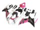 Carenados Moto Suzuki GSXR 600 / GSXR 750 2011-2024 - Blanco Rosa Negro Corona Fabricantes