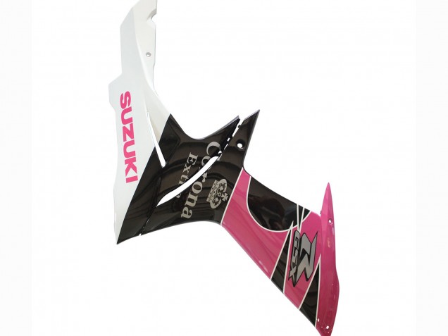 Carenados Moto Suzuki GSXR 600 / GSXR 750 2011-2024 - Blanco Rosa Negro Corona Fabricantes