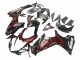 Carenados Moto Suzuki GSXR 600 / GSXR 750 2011-2024 - Negro Brillante Rojo Llama Fabricantes
