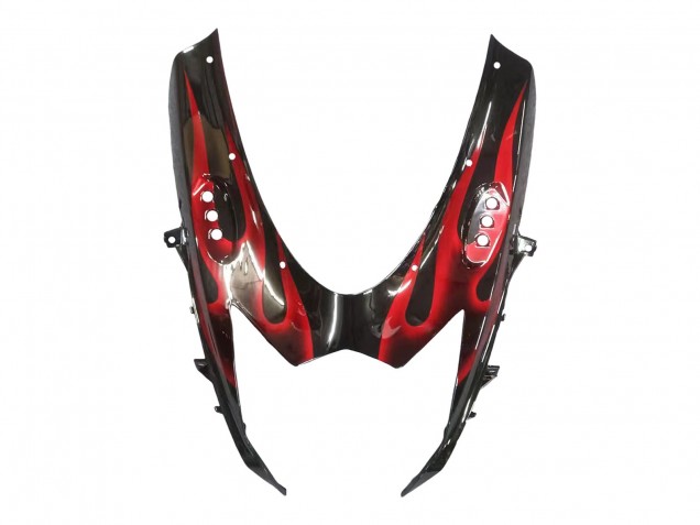Carenados Moto Suzuki GSXR 600 / GSXR 750 2011-2024 - Negro Brillante Rojo Llama Fabricantes