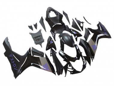 Carenados Moto Suzuki GSXR 600 / GSXR 750 2011-2024 - Negro Mate Gris Púrpura Fabricantes
