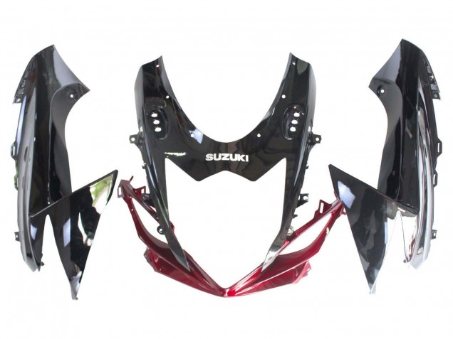 Carenado Moto Suzuki GSXR 600 / GSXR 750 2011-2024 - Rojo Negro Brillante Fabricantes