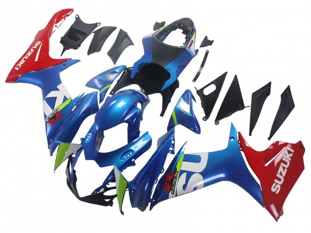 Carenados Moto Suzuki GSXR 600 / GSXR 750 2011-2024 - Azul Rojo Fabricantes