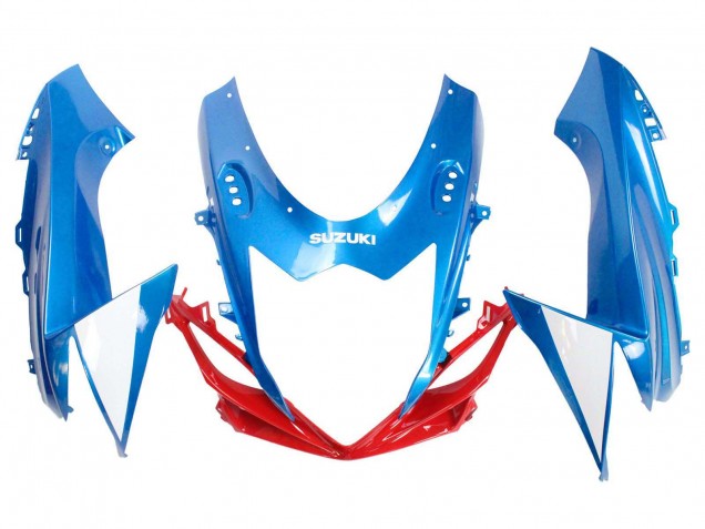 Carenados Moto Suzuki GSXR 600 / GSXR 750 2011-2024 - Azul Blanco Rojo Fabricantes