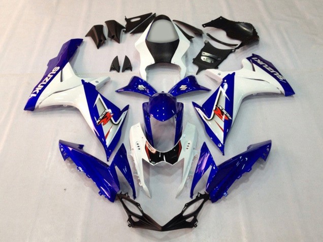 Carenados Moto Suzuki GSXR 600 / GSXR 750 2011-2024 - Azul Blanco Fabricantes