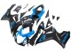 Carenado Moto Suzuki GSXR 600 / GSXR 750 2011-2024 - Azul Negro Mate Fabricantes