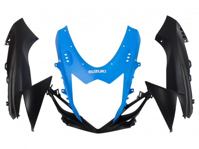 Carenado Moto Suzuki GSXR 600 / GSXR 750 2011-2024 - Azul Negro Mate Fabricantes