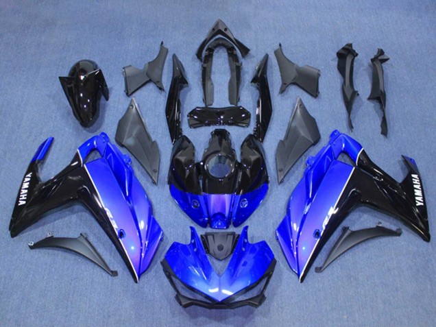 Kits Carenado Moto Yamaha YZF R3/R25 2015-2018 - Azul Negro Brillante Fabricantes