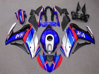 Carenados Moto Yamaha YZF R3/R25 2015-2018 - Azul Plata Rojo Negro Castrol Fabricantes