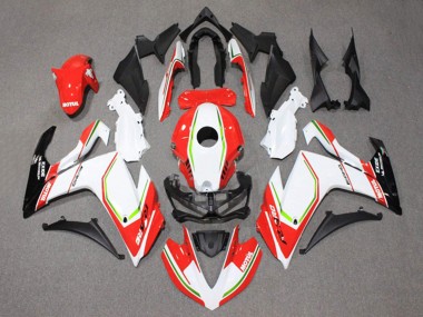Carenados Moto Yamaha YZF R3/R25 2015-2018 - Blanco Rojo Verde Negro Motul Fabricantes