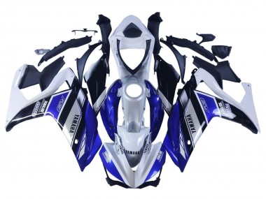 Carenados Moto Yamaha YZF R3/R25 2015-2018 - Blanco Azul Negro Yamalube Fabricantes