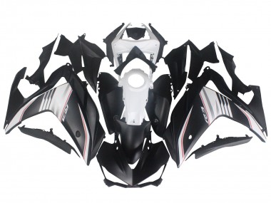 Carenado Moto Yamaha YZF R3/R25 2015-2018 - Blanco Rojo Negro Mate Fabricantes