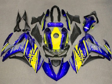 Carenado Moto Yamaha YZF R3/R25 2015-2018 - Amarillo Azul Negro Monstruo Fabricantes