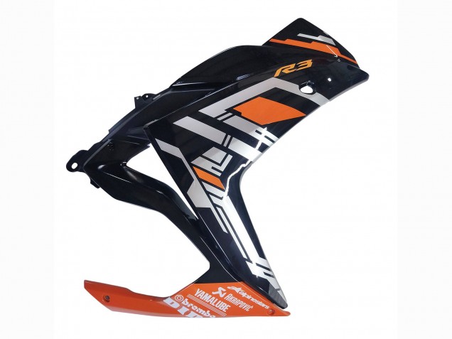 Carenados Moto Yamaha YZF R3/R25 2015-2018 - Azul Naranja Plata Yamalube Fabricantes