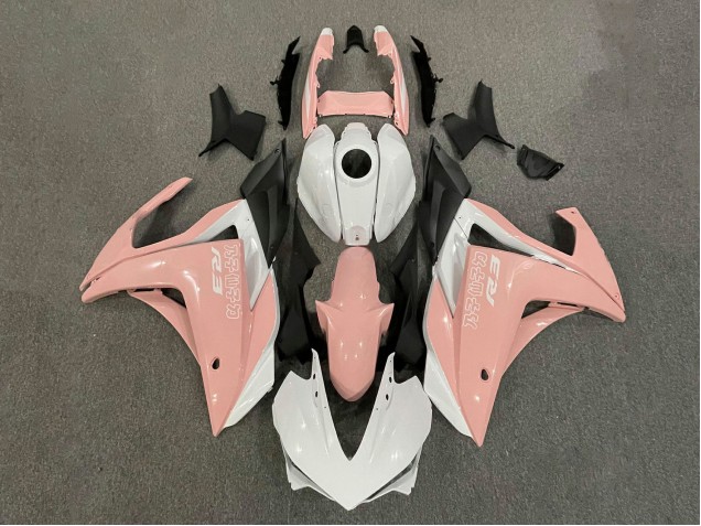 Carenados Moto Yamaha YZF R3/R25 2015-2018 - Blanco Rosa Negro Mate Fabricantes