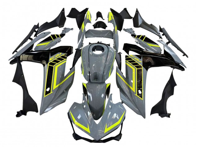 Carenados Moto Yamaha YZF R3/R25 2015-2018 - Nardo Gris Neon Amarillo Negro Fabricantes