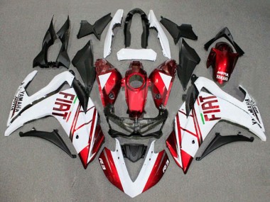 Carenados Moto Yamaha YZF R3/R25 2015-2018 - Blanco Rojo Fiat Motul Fabricantes