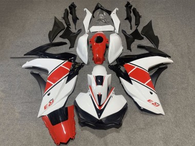 Carenado Moto Yamaha YZF R3/R25 2015-2018 - Blanco Rojo Negro Fabricantes