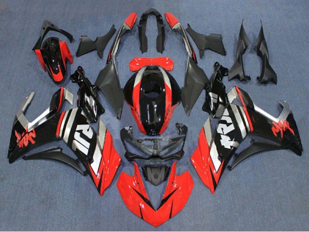 Carenados Moto Yamaha YZF R3/R25 2015-2018 - Rojo Plata Negro Brillante Fabricantes
