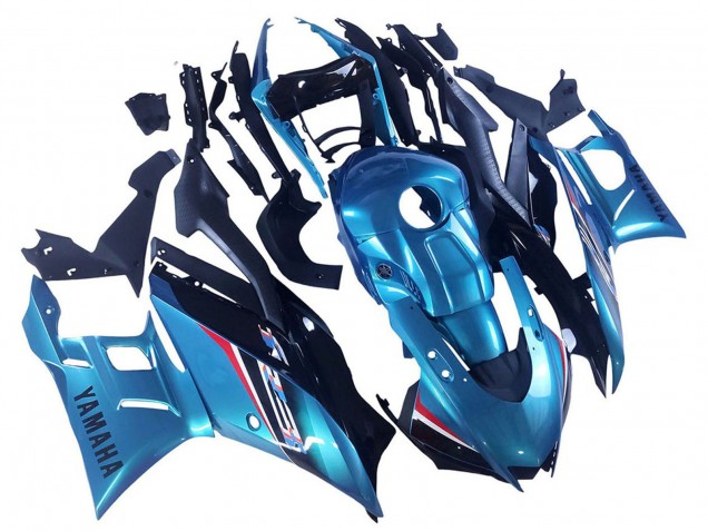 Carenado Moto Yamaha YZF R3/R25 2019-2021 - Azul Negro Fabricantes
