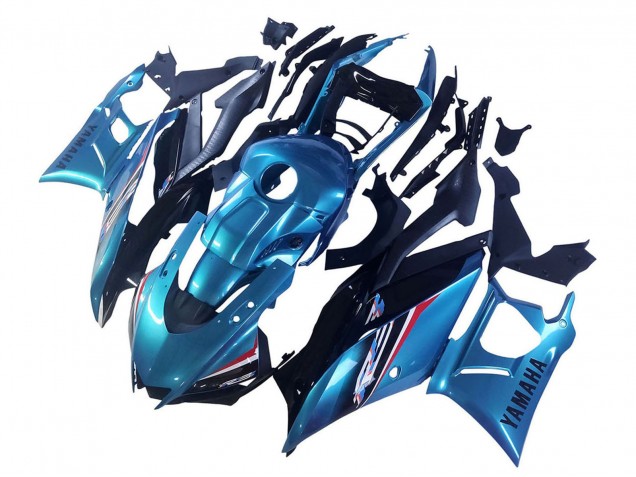 Carenado Moto Yamaha YZF R3/R25 2019-2021 - Azul Negro Fabricantes