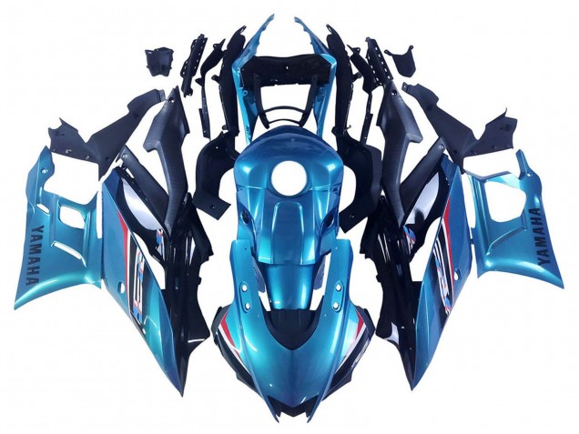 Carenado Moto Yamaha YZF R3/R25 2019-2021 - Azul Negro Fabricantes