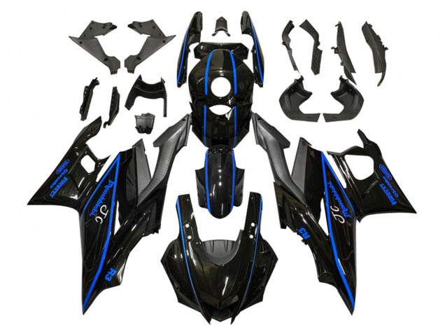 Carenados Moto Yamaha YZF R3/R25 2019-2021 - Negro Brillante Azul Negro Mate Fabricantes