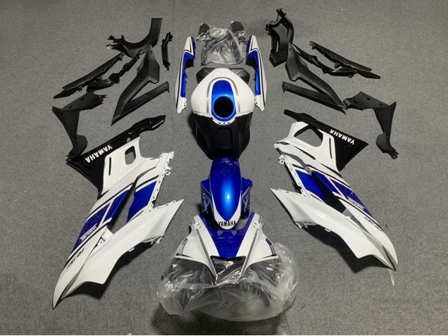 Carenados Moto Yamaha YZF R3/R25 2019-2021 - Blanco Azul Negro Yamalube Fabricantes