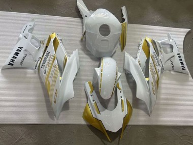 Carenados Moto Yamaha YZF R3/R25 2019-2021 - Blanco Oro Semakin Didepan Fabricantes
