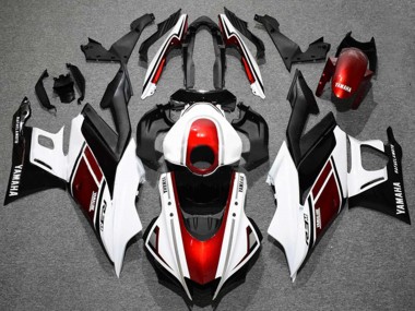 Carenados Moto Yamaha YZF R3/R25 2019-2021 - Blanco Rojo Negro Fabricantes